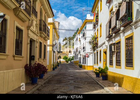 Patios, Barrio de San Basilio quarter, Córdoba, Andalucia, Spain Stock Photo