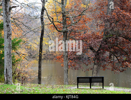 Shades State Park, Parke County, Indiana 10 17 Stock Photo