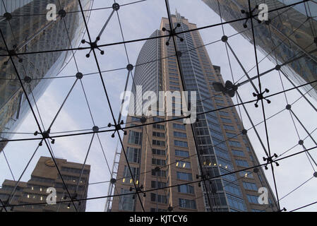 Chifley Tower is a premium skyscraper in Sydney, Australia. When measured to the top of its spire, it is considered the tallest building in Sydney. Stock Photo