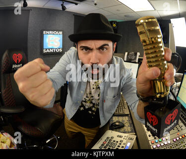 FORT LAUDERDALE, FL - OCTOBER 04: Enrique Santos poses for a portrait at iHeart Latino on October 4, 2016 in Fort Lauderdale, Florida.  People:  Enrique Santos Stock Photo