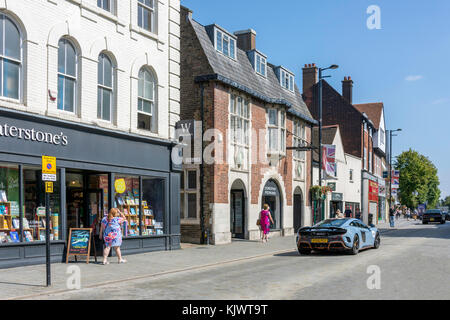 Shops, High Street Brentwood Essex Stock Photo - Alamy