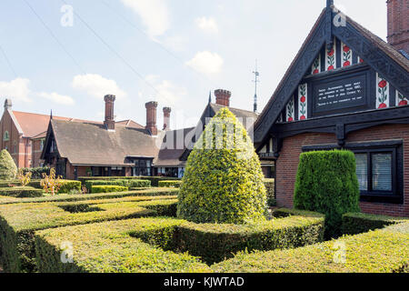 The Shen Place Almshouses, Shenfield Road, Brentwood, Essex, England, United Kingdom Stock Photo