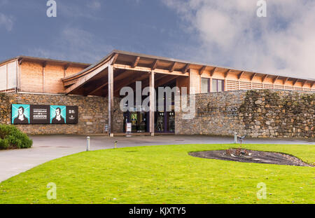 Alloway,Scotland,UK-November 25,2017: The museum and birth place of Robert Burns the famous Scottish Poet which is situated in Alloway South Ayrshire  Stock Photo