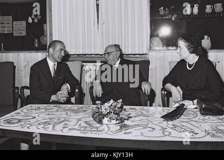 Italian Ambassador to Israel Aldo Peirantoni 1964 Stock Photo