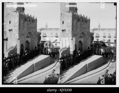 Entry of Field Marshall Allenby, Jerusalem, December 11th, 1917. matpc.02226 Stock Photo