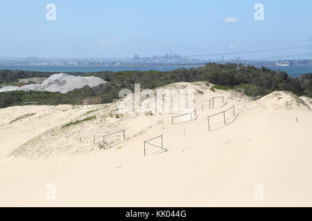 Cronulla Sand Dunes in Kurnell, New South Wales Stock Photo - Alamy