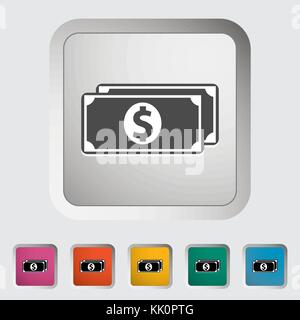 Dollar sing. Vector illustration EPS. Stock Vector