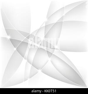 Abstract silver background, vector illustration Stock Vector
