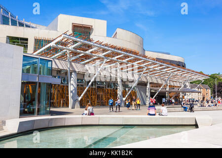 scottish parliament building Edinburgh scotland edinburgh scottish parliament building edinburgh holyrood edinburgh Scotland uk GB  Europe Stock Photo