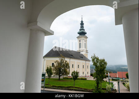 Church in Stadtschlaining, Oberwart District, Burgenland, Austria, Europe Stock Photo