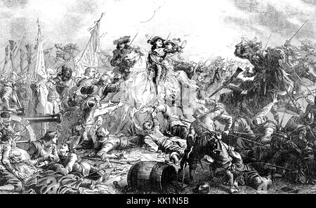 The Battle of Rocroi of 19 May 1643, Franco-Spanish War