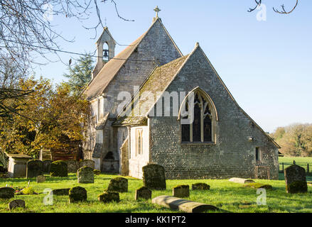 Village parish church Saint Mary Magdalene, Woodborough, Wiltshire, England, UK Stock Photo