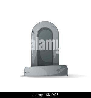 grave, coffin illustration. Shadow and glare. Stock Vector