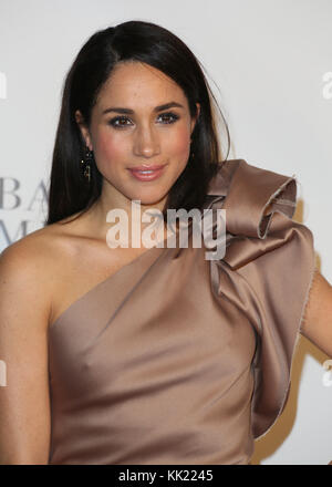 Actress Meghan Markle attends American Ballet Theatre 2013 Opening Night Fall Gala at David Koch Theatre at Lincoln Center on October 30, 2013 in NY. Stock Photo