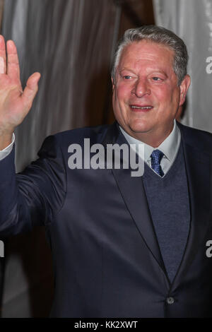 New York, USA. 27th Nov, 2017. Al Gore attends the 2017 IFP Gotham Awards at Cipriani Wall Street on November 27, 2017 in New York City. Credit: Miro Vrlik Photography/Alamy Live News Stock Photo