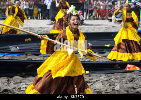 Street Dance Participants in Pawikan Festival 2017 ,Morong,Bataan,Philippines Stock Photo