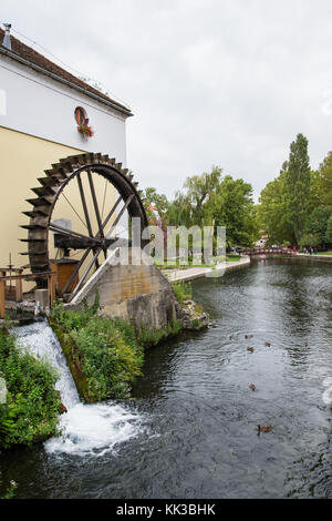 Mill Pond in Tapolca, Hungary Stock Photo