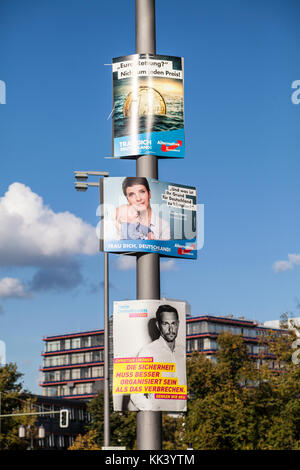 AFD und FDP election poster (parties in Germany)