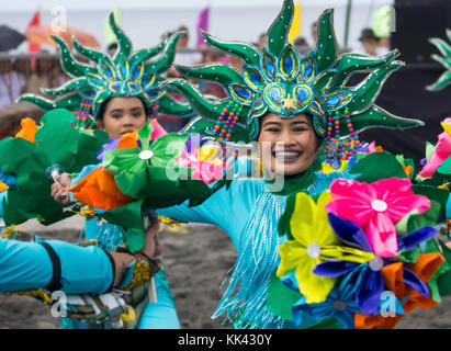 Street Dance Participants in Pawikan Festival 2017 ,Morong,Bataan,Philippines Stock Photo