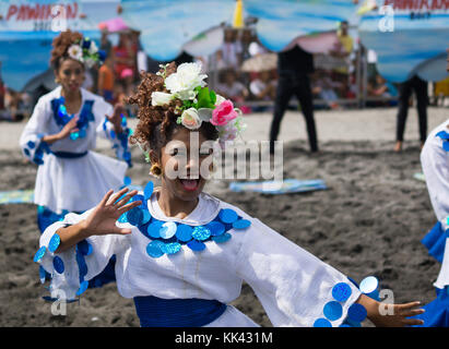 Street Dance Participants in Pawikan Festival 2017 ,Morong,Bataan,Philippines Stock Photo