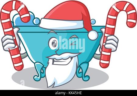 Santa bathtub character cartoon style Stock Vector Image & Art - Alamy