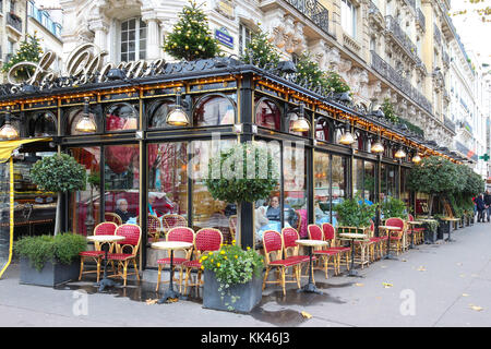 The famous restaurant Le Dome, Paris, France. Stock Photo