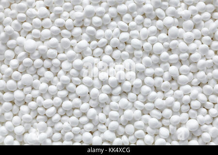 Styrofoam balls creating abstract texture or background. Stock Photo