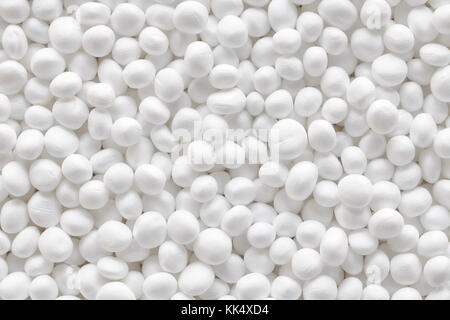 Close up picture of styrofoam balls, abstract texture or background. Stock Photo