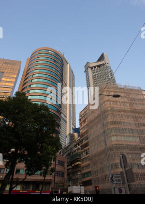 cityscape of highrise buildings in Hong Kong Stock Photo - Alamy