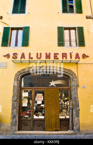 Traditional food, Spoleto, Perugia province, Umbria, Italy Stock Photo