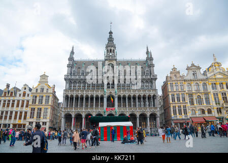 Brussels, Belgium - April 22, 2017: The Museum of the City of Brussels is a museum on the Grand Place in Brussels, Belgium. Stock Photo