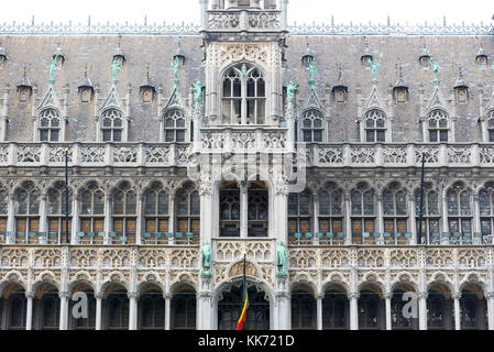 Brussels, Belgium - April 22, 2017: Brussels City Museum, locate on the famous Grand Place - Brussels, Belgium Stock Photo