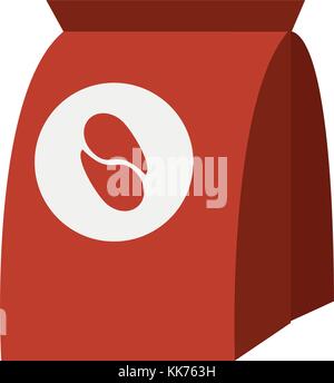 Coffee bag product Stock Vector