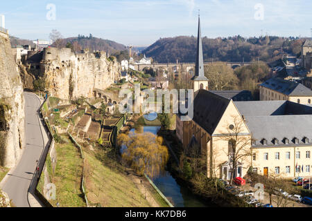 Vues of Luxembourg Stock Photo