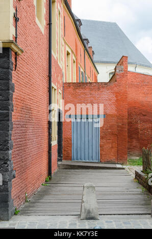 The Musee de l'Hospice Comtesse in Lille, a medieval hospice which is now a museum Stock Photo