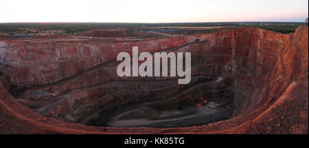 The New Cobar Gold Mine is Located off the Kidman Way in Cobar, , New South Wales (NSW), Australia Stock Photo