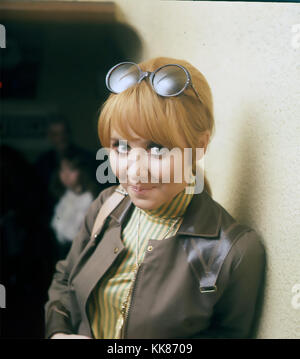 LULU Scottish pop singer in 1967.Photo: Tony Gale Stock Photo