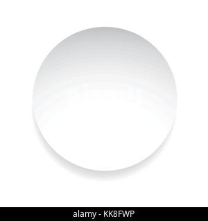 Empty label round sticker tag Stock Vector