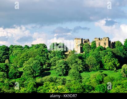 Hardwick Hall, renaissance style  home of Bess of Hardwick. Elizabethan Tudor period mansion near Mansfield, Derbyshire, England Stock Photo