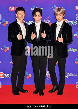EXO-CBX, November 29, 2017, Tokyo, Yokohama, Japan