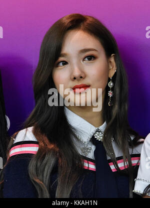 K-POP・アジア TWICE TWICE, November 29, 2017, Tokyo, Yokohama, Japan