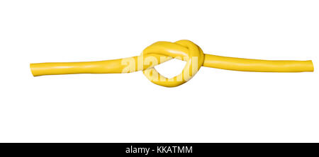 Net Neutrality concept with knot in internet connection Stock Photo