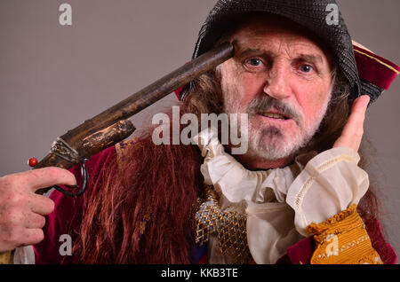 Pirate ready to fight Stock Photo - Alamy
