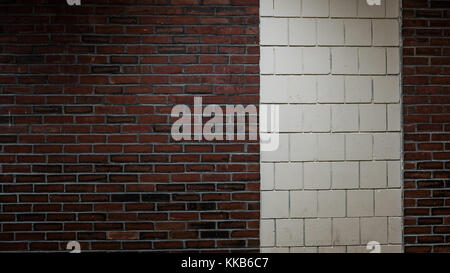 interior of urban school in Portland, Maine Stock Photo