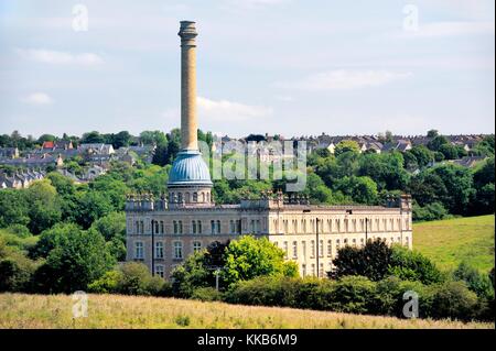 Bliss Mill, Chipping Norton, Oxfordshire, England. Tweed mill built by William Bliss 1872. Famous for millworkers strikes 1913 Stock Photo