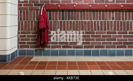 interior of urban school in Portland, Maine Stock Photo