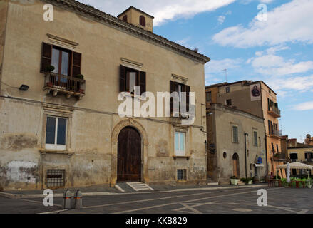 Palazzo Nibio e della Rovere (1576) in Vasto, Abruzzo region, Italy Stock Photo