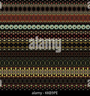 Colorful tribal vintage ethnic seamless pattern, geometric print, fabric, cloth design, wallpaper, wrapping Stock Vector