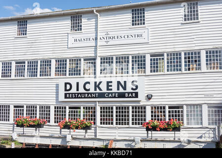 Halstead Antiques Centre, Townsford Mill, The Causeway, Halstead, Essex, England, United Kingdom Stock Photo