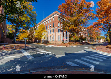 RALEIGH, NC,  USA - NOVEMBER 24: Daniels Hall on November, 24, 2017 at North Carolina State University in Raleigh, North Carolina. Stock Photo